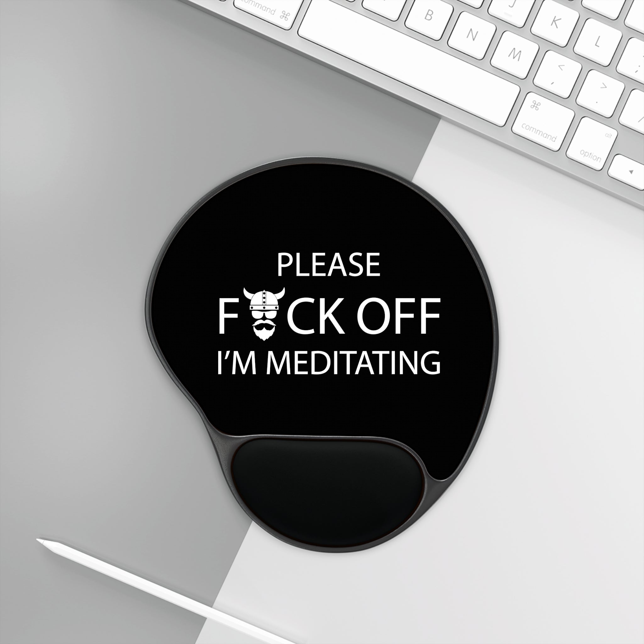 ZV Mouse Pad With Wrist Rest - THE ZEN VIKING