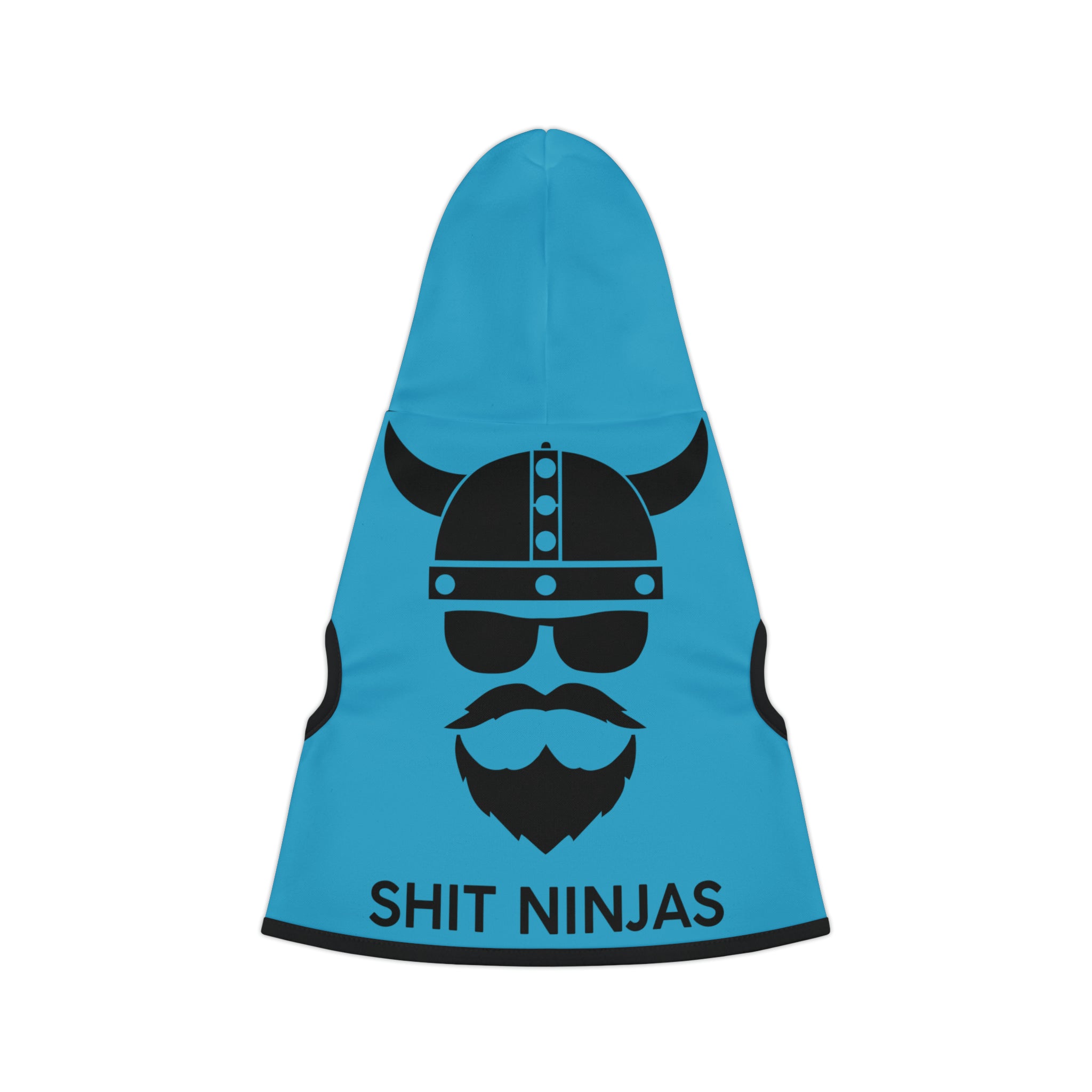 ZV Blue Shit Ninja’s Dog Hoodie - THE ZEN VIKING