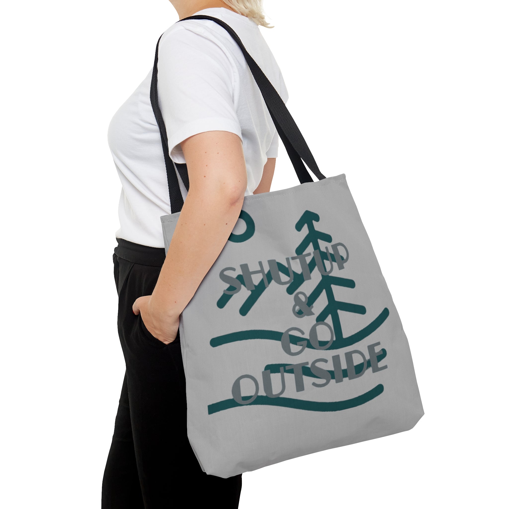 Shut Up & Go Outside Tote Bag - THE ZEN VIKING
