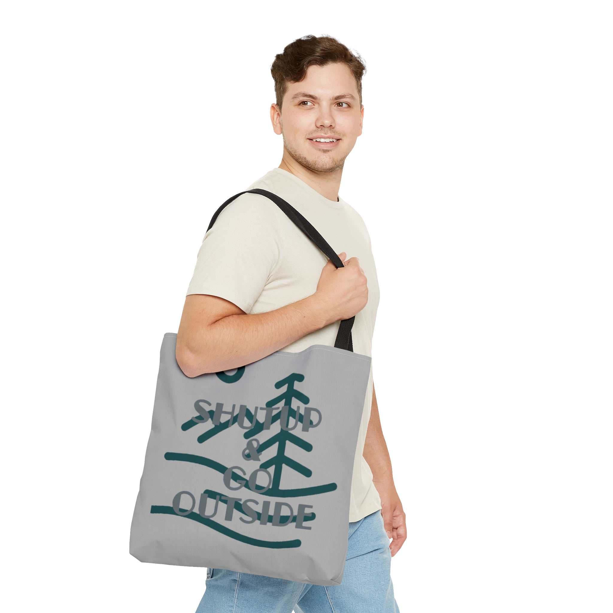 Shut Up & Go Outside Tote Bag - THE ZEN VIKING