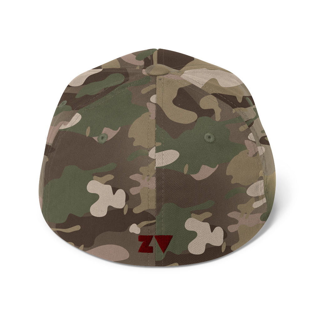 Crimson Harvey Helm Flex-Fit