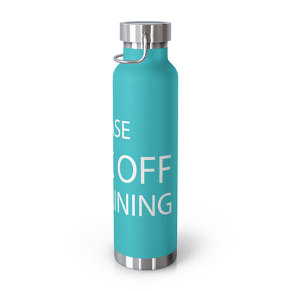 ZV Im Training Copper Vacuum Insulated Bottle, 22oz - THE ZEN VIKING