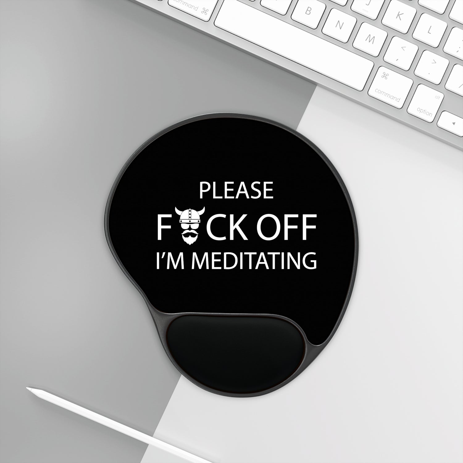 ZV Mouse Pad With Wrist Rest - THE ZEN VIKING