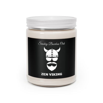 ZV Smoky Bourbon Oak Candle, 9oz - THE ZEN VIKING