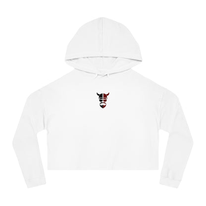 ZV Red Label Women’s Crop Hoodie - THE ZEN VIKING