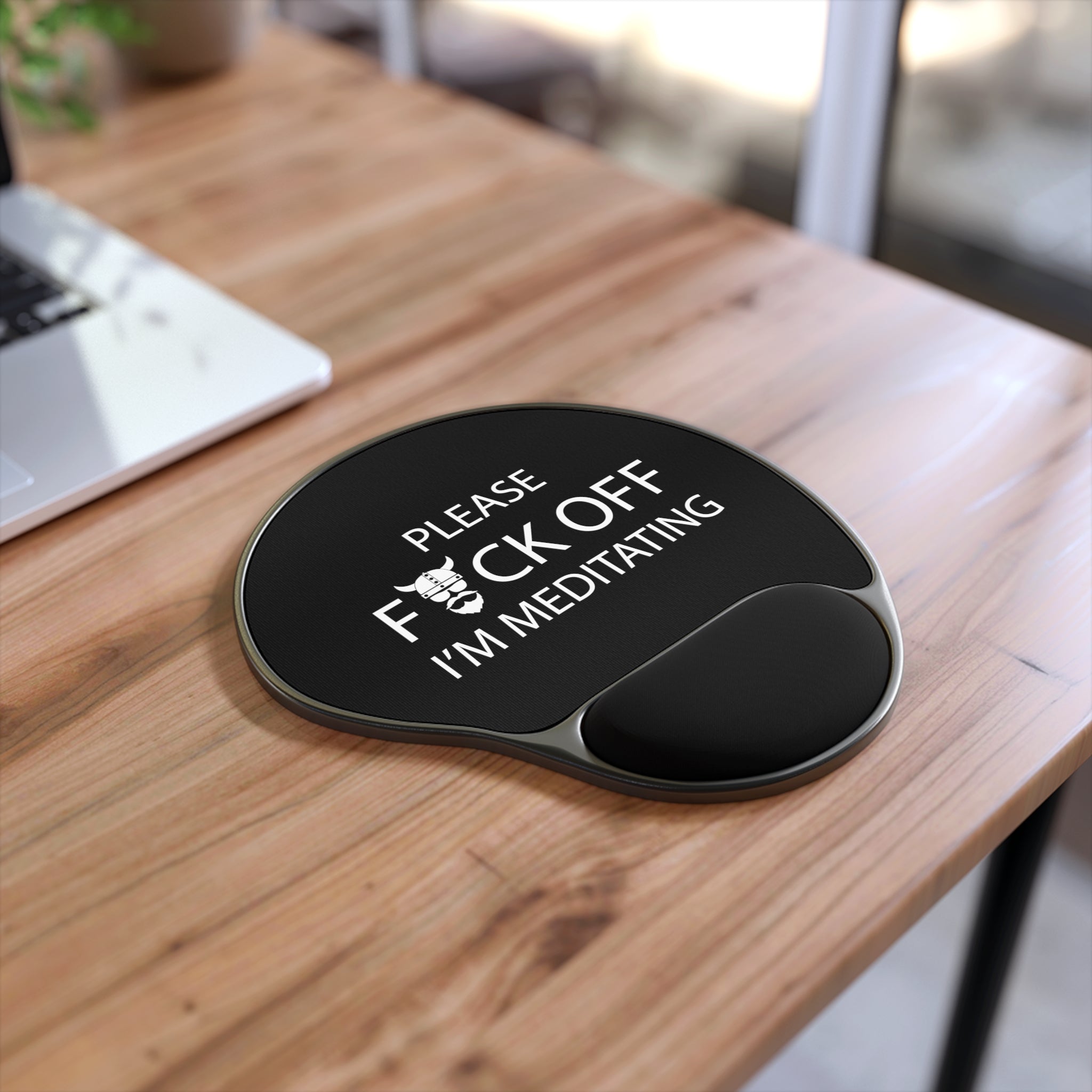 ZV Mouse Pad With Wrist Rest - THE ZEN VIKING
