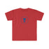 ZV Blue Stamp Softstyle T-Shirt - THE ZEN VIKING