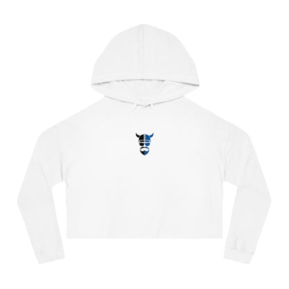 ZV Blue Label Women’s Crop Hoodie - THE ZEN VIKING