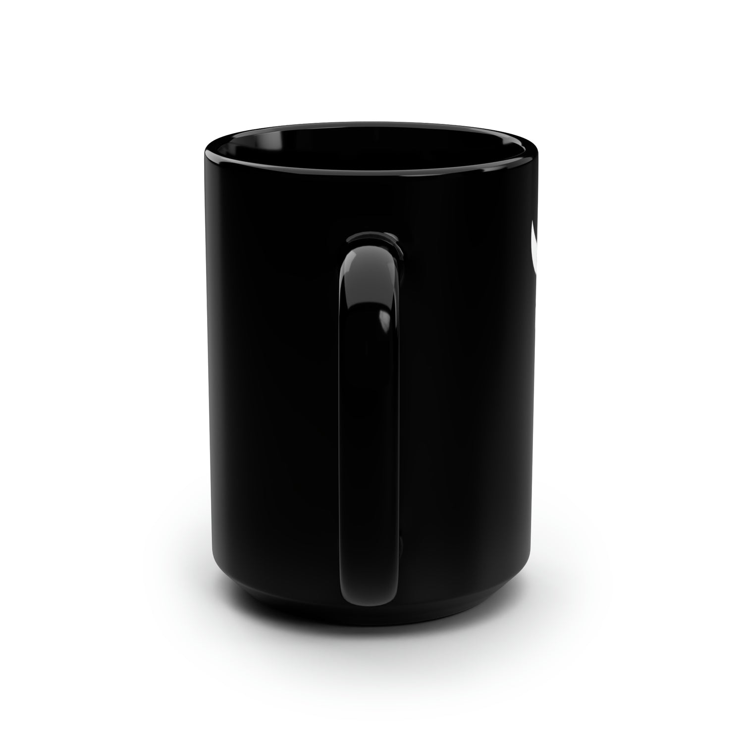 ZV White Face Black Mug, 15oz - THE ZEN VIKING