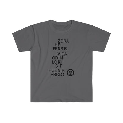 Cross Puzzle ZV Softstyle T-Shirt - THE ZEN VIKING