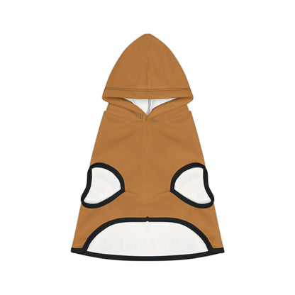 Light Brown ZV Red Shit Ninja’s Dog Hoodie - THE ZEN VIKING