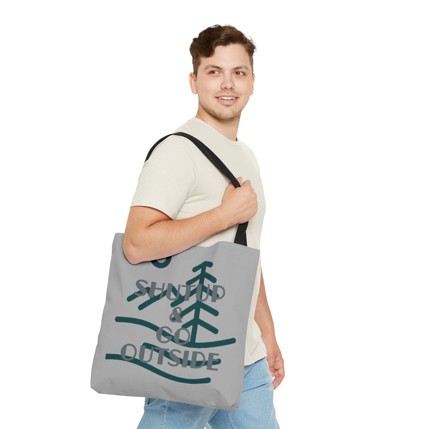 Shut Up &amp; Go Outside Tote Bag - THE ZEN VIKING