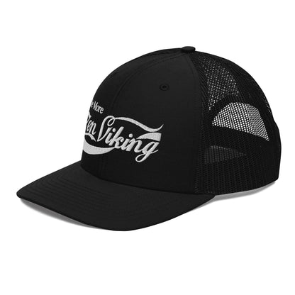 ZV Be More/White Classic Trucker Hat - THE ZEN VIKING